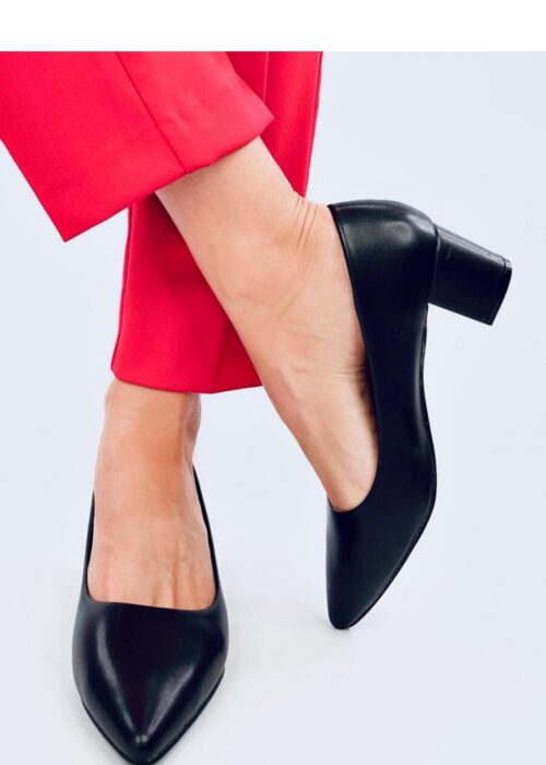 Block heel pumps model 194615