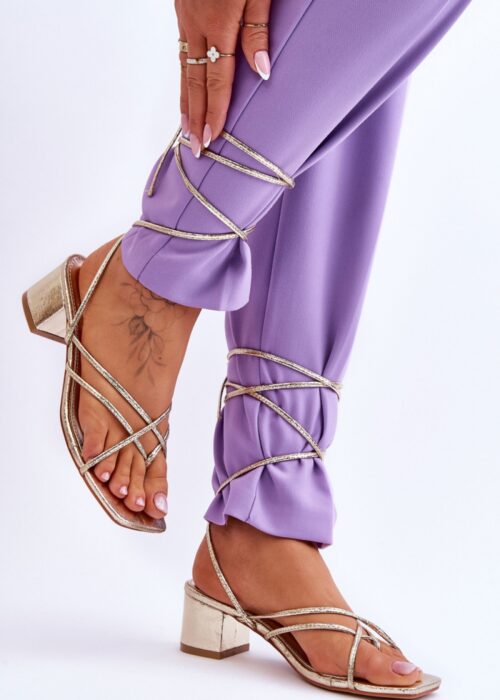 Strappy sandals model 180121