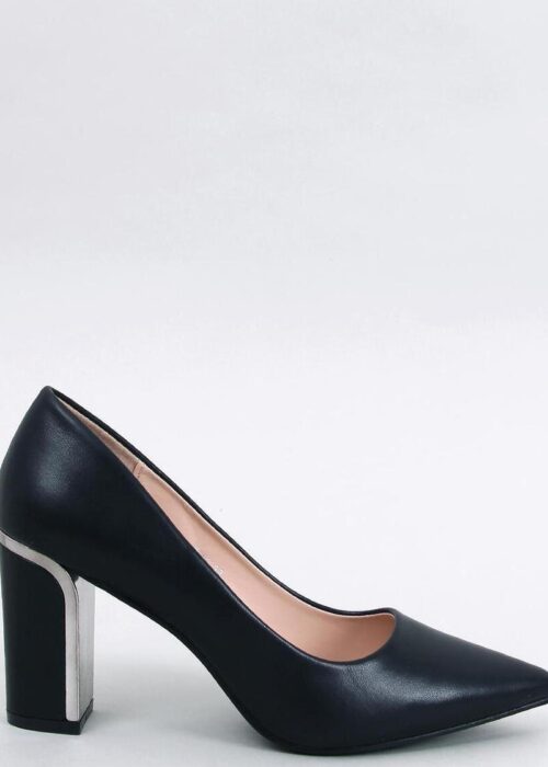 Block heel pumps model 195635