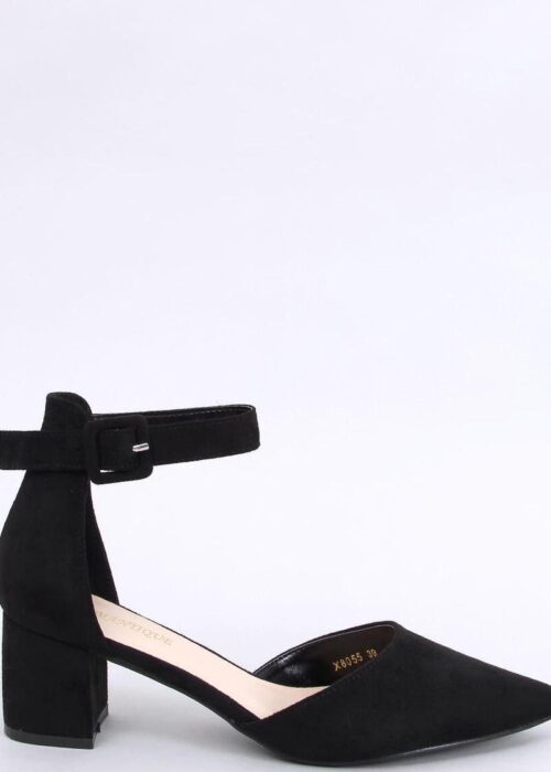 Block heel pumps model 196023