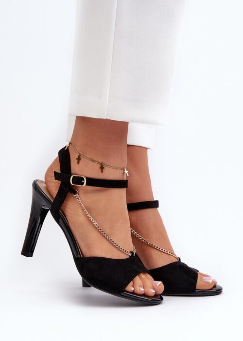 Heel sandals model 197093