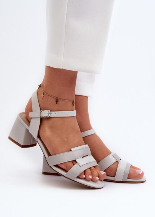 Heel sandals model 197094