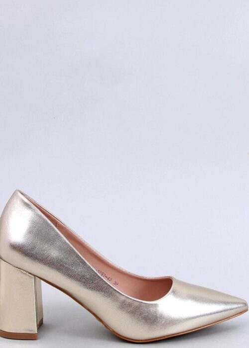 Block heel pumps model 197289