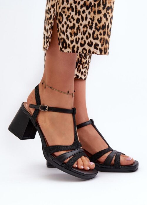 Heel sandals model 197573