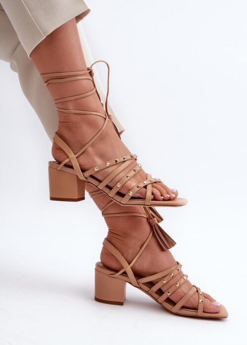 Heel sandals model 197582