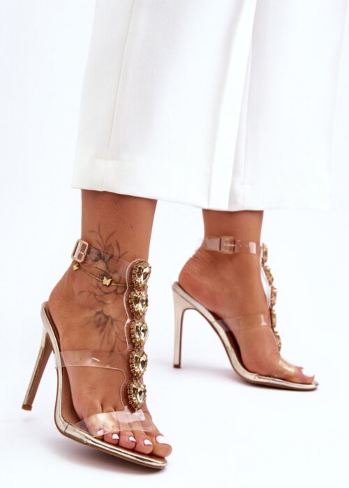 Heel sandals model 183496