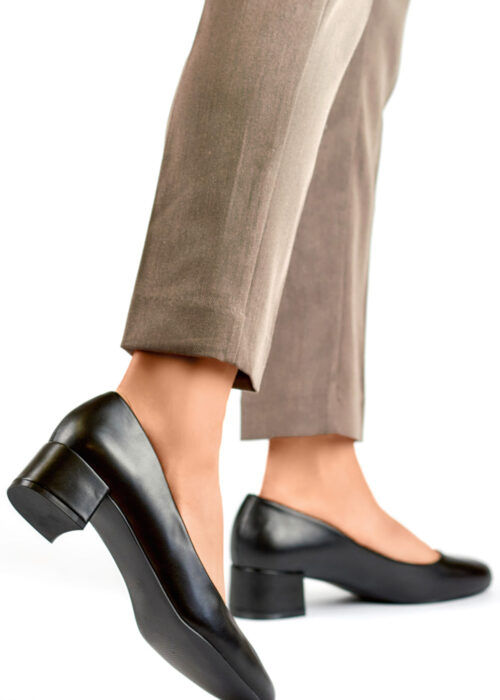 Block heel pumps model 197993