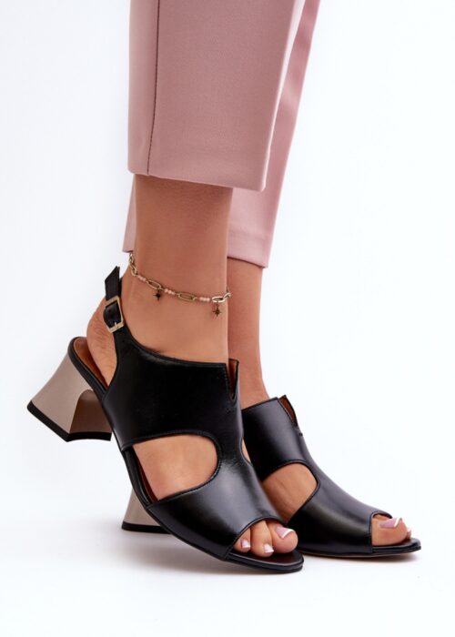 Heel sandals model 198797