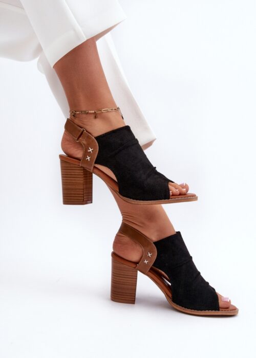 Heel sandals model 198811