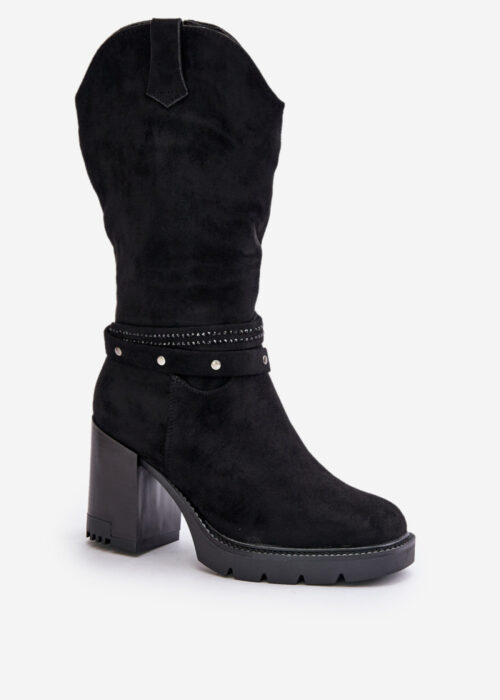 Heel boots model 201023