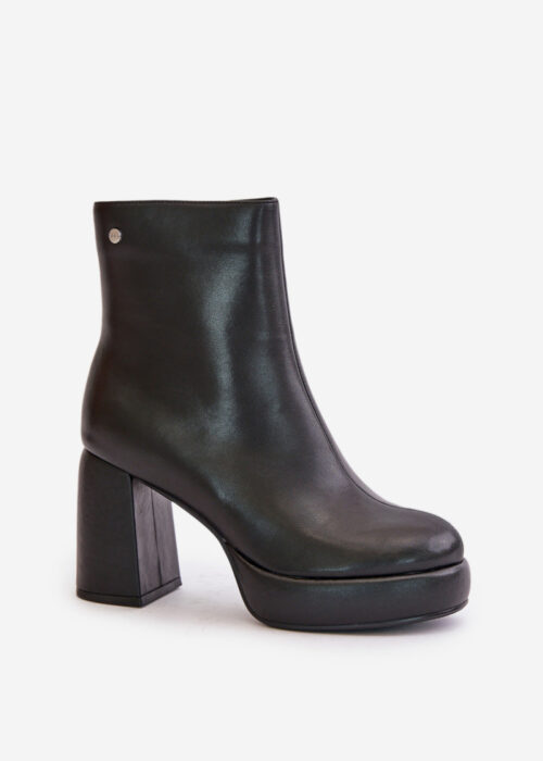 Heel boots model 201535