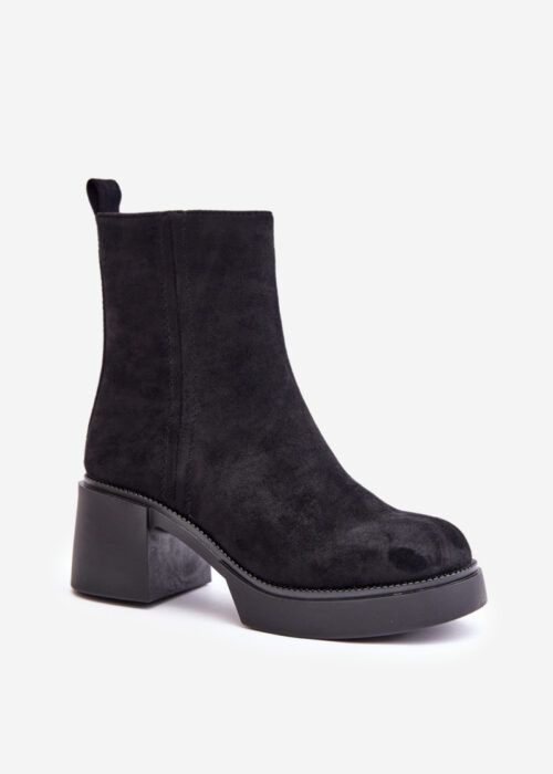 Heel boots model 201541