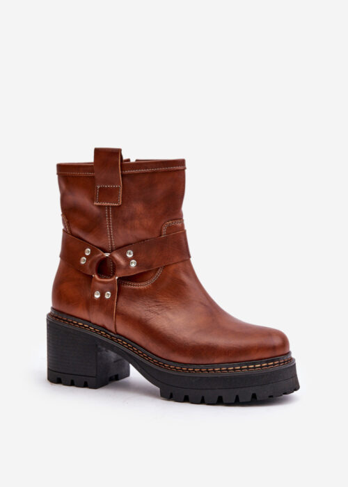 Heel boots model 201543