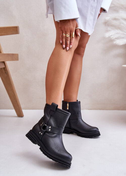 Heel boots model 201544