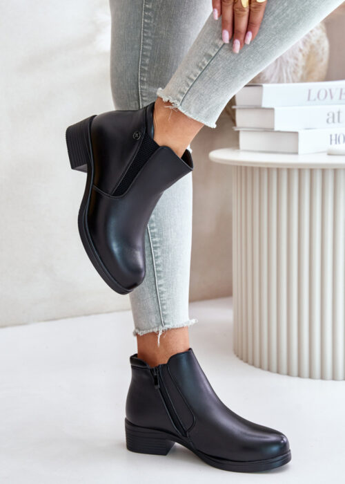 Heel boots model 201683