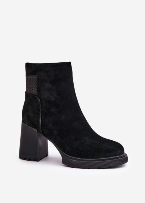 Heel boots model 201684