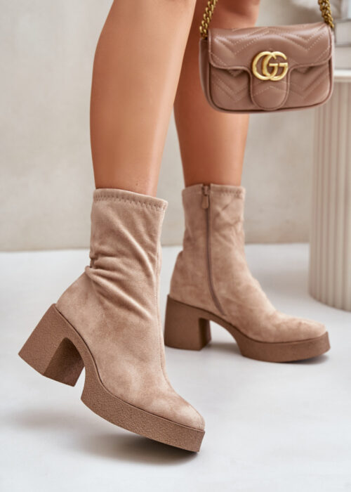 Heel boots model 201690