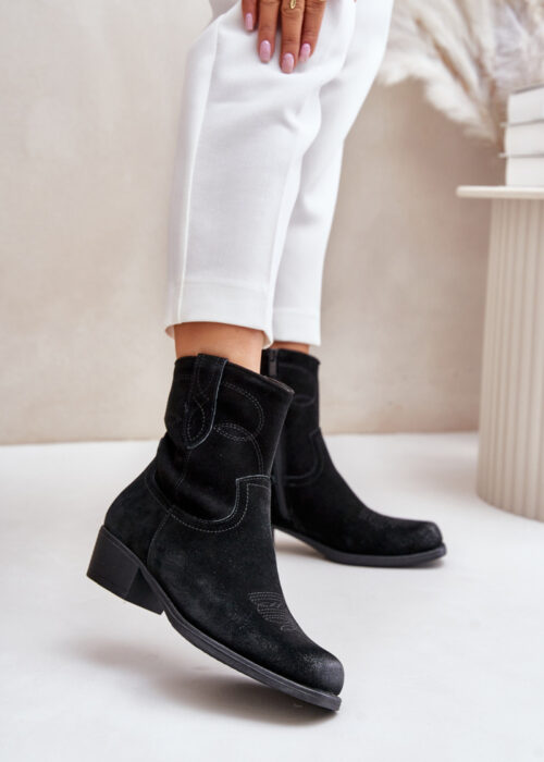 Heel boots model 201694