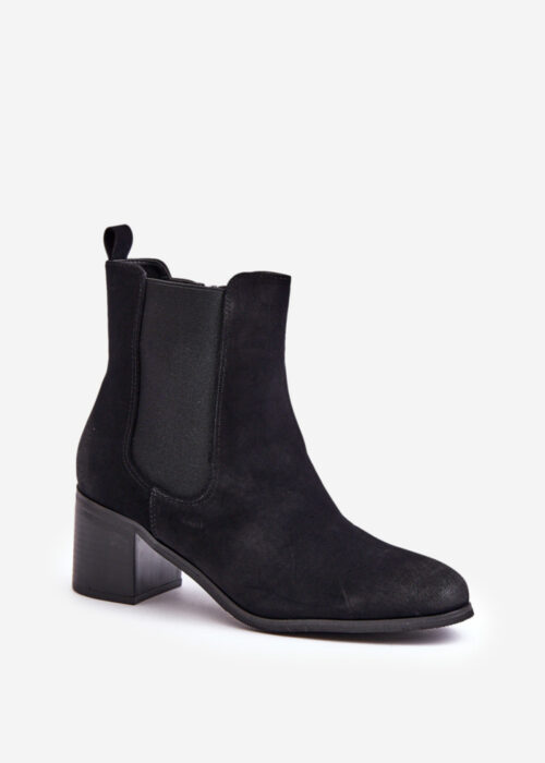 Heel boots model 201695