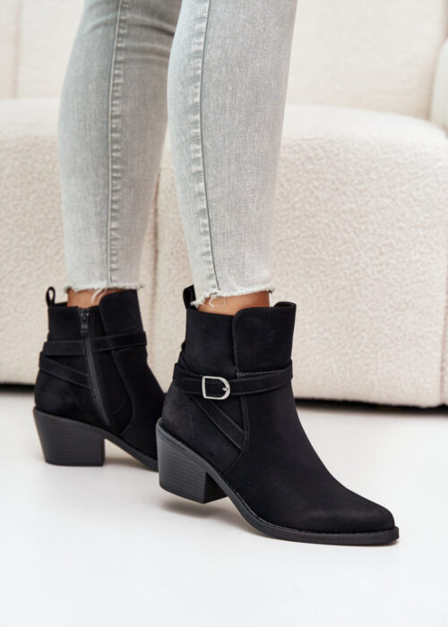 Heel boots model 201696