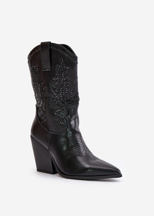 Heel boots model 202033