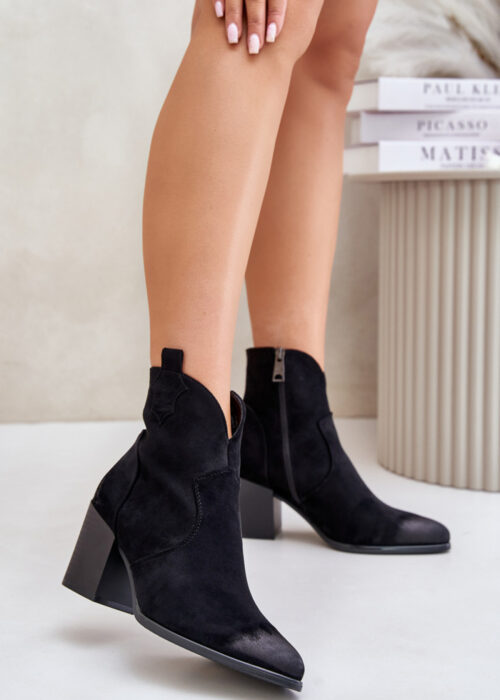 Heel boots model 202056