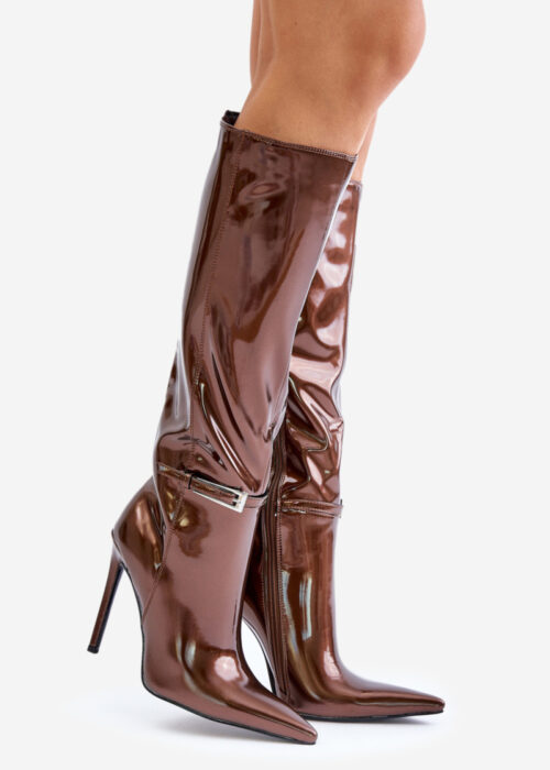 Heel boots model 202605