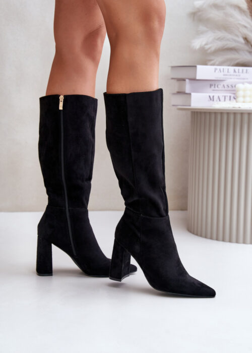 Heel boots model 202725