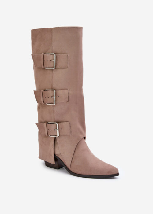 Heel boots model 203505