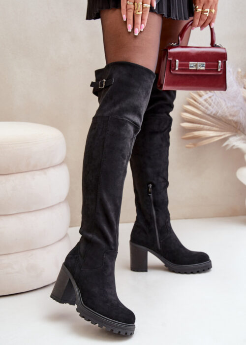 Heel boots model 203508