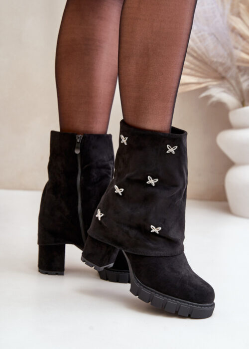 Heel boots model 203530