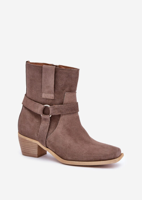 Heel boots model 203867