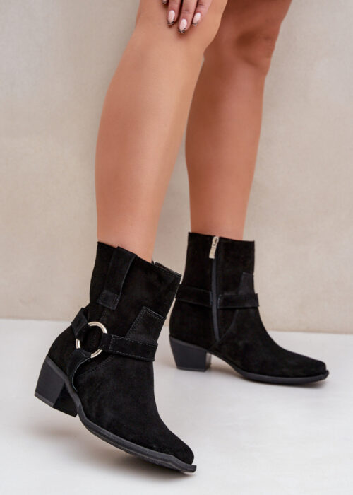 Heel boots model 203872