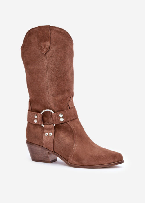 Heel boots model 203903