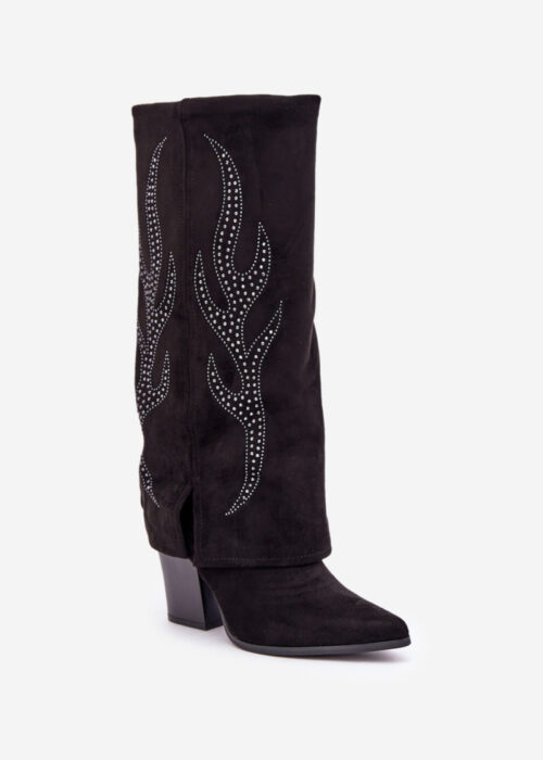 Heel boots model 204656