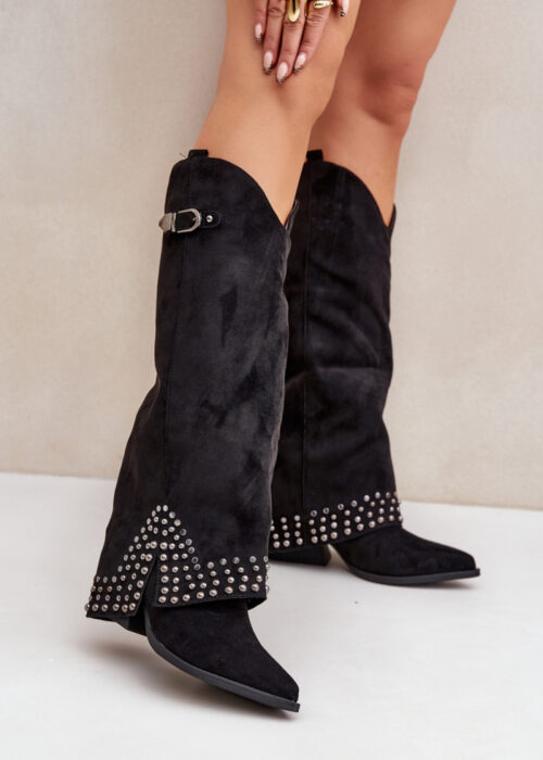 Heel boots model 204658