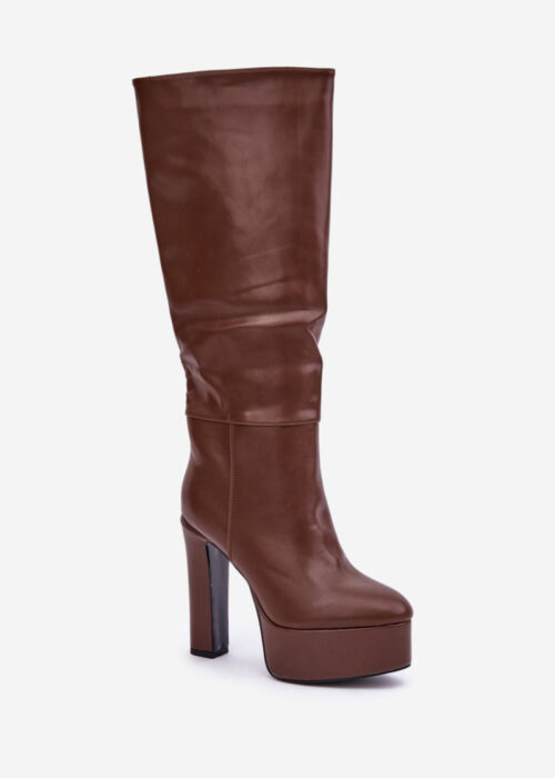 Heel boots model 204662