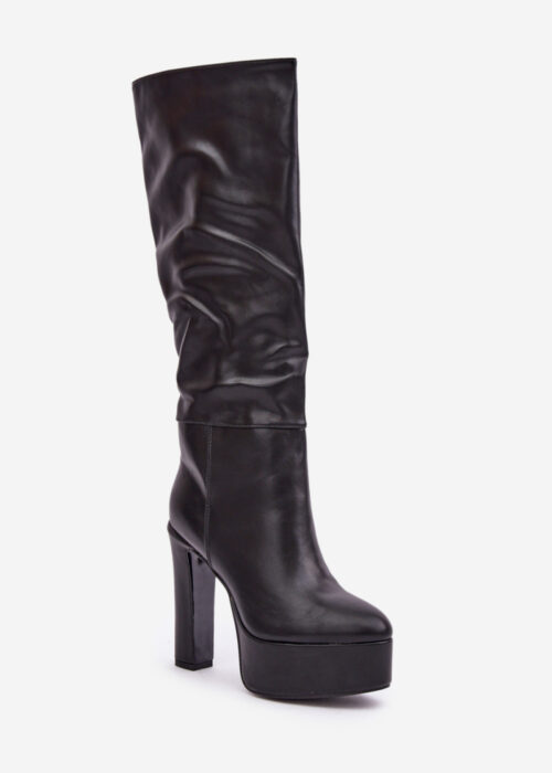 Heel boots model 204663