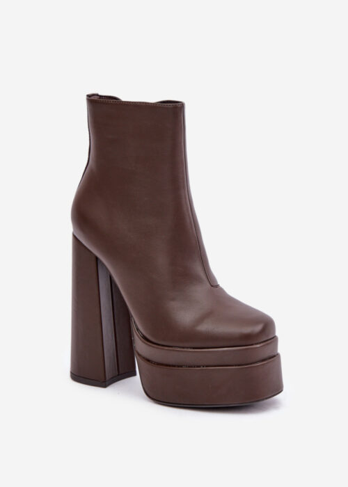 Heel boots model 204692