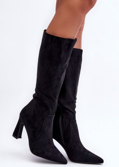 Heel boots model 184041