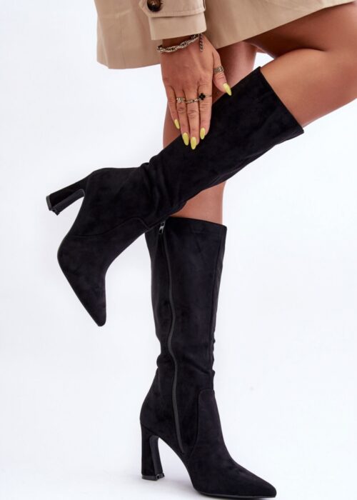 Heel boots model 184041